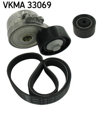 Set curea transmisie cu caneluri VKMA 33069 SKF